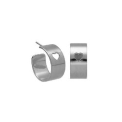 PENDIENTES VICTORIA CRUZ CORAZÓN ARO - A4747-HT