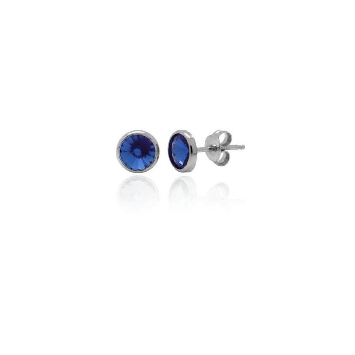 PENDIENTES VICTORIA CRUZ AZUL BASIC - A3331-08HT