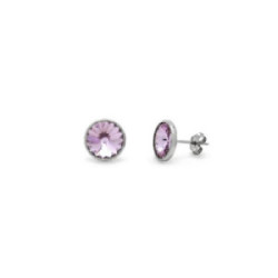 PENDIENTES VICTORIA CRUZ VIOLET BASIC SMALL - A2791-31HT