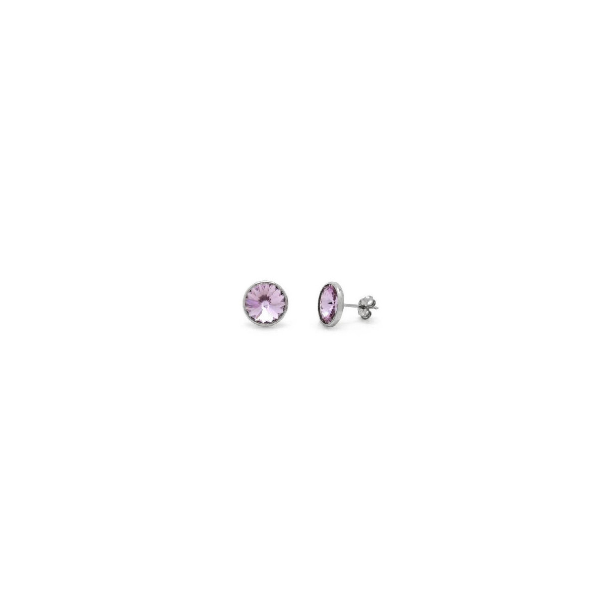 PENDIENTES VICTORIA CRUZ VIOLET BASIC SMALL - A2791-31HT