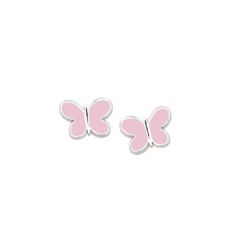 PENDIENTES AGATHA ROSA MARIPOSA - 100SPA