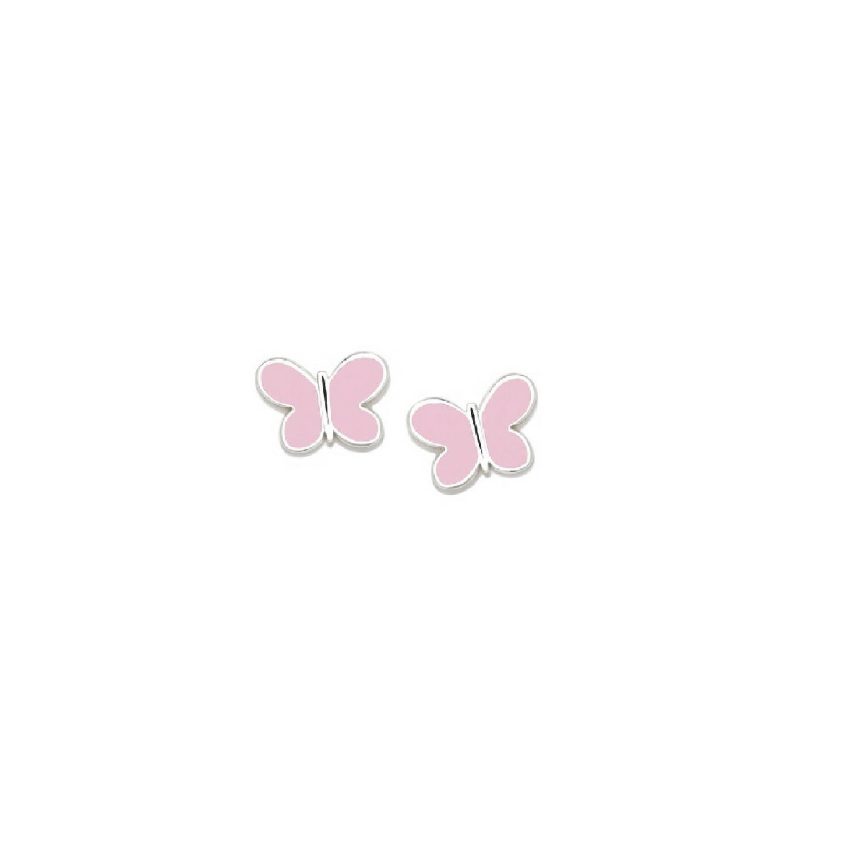 PENDIENTES AGATHA ROSA MARIPOSA - 100SPA