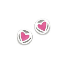 PENDIENTES AGATHA CORAZON ROSA - 038ROS
