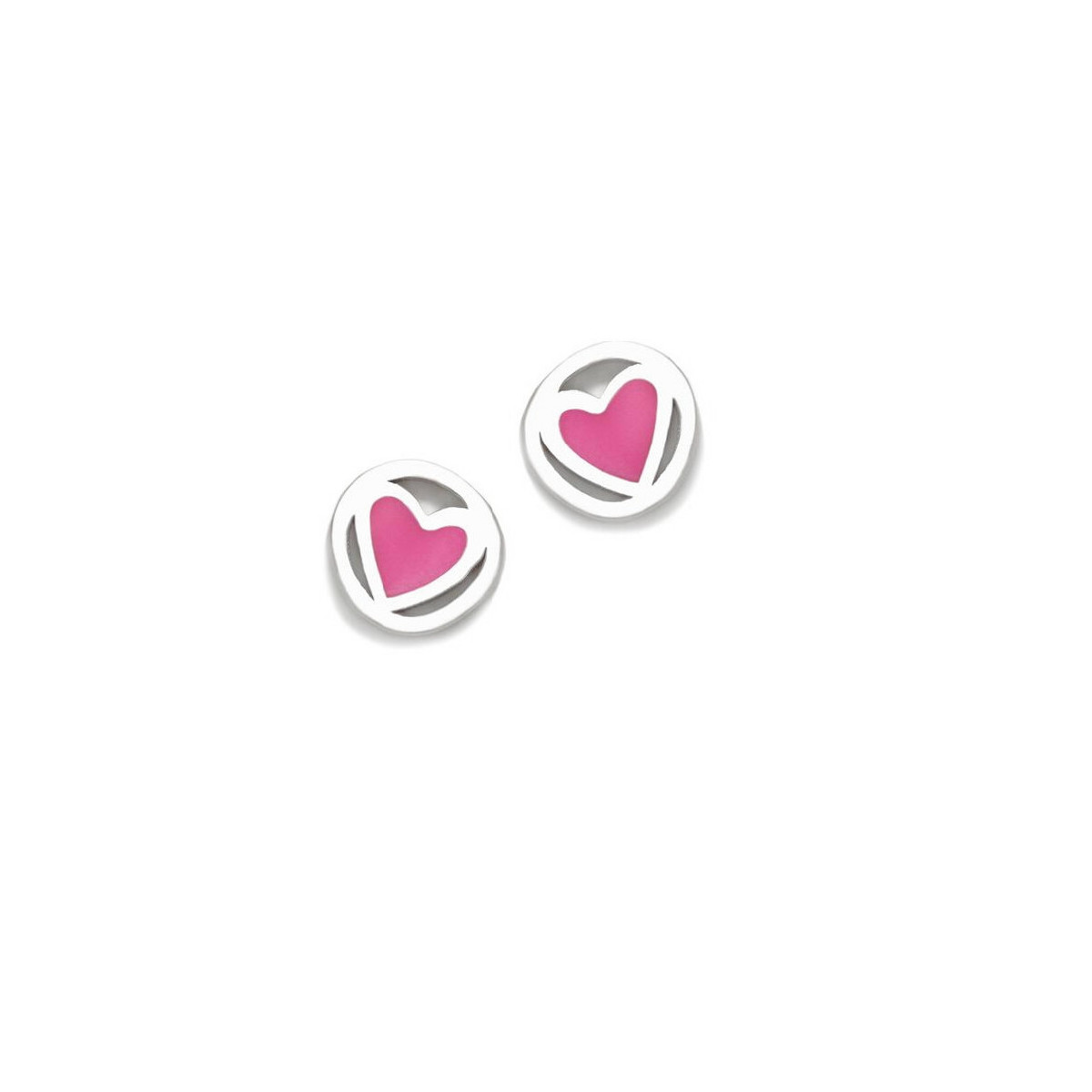 PENDIENTES AGATHA CORAZON ROSA - 038ROS