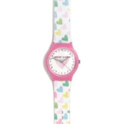 RELOJ AGATHA CORAZONES PASTEL - AGR379