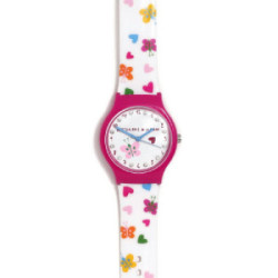RELOJ AGATHA FUCSIA MARIPOSAS - AGR383