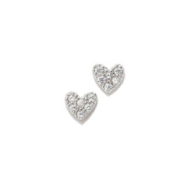 PENDIENTES AGATHA CORAZÓN BRILLANTE - 099NBE