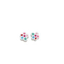 PENDIENTES AGATHA CORAZÓN MULTICOLOR BEBÉ - 091NBE
