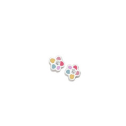 PENDIENTES AGATHA FLOR PASTEL BEBÉ - 093NBE