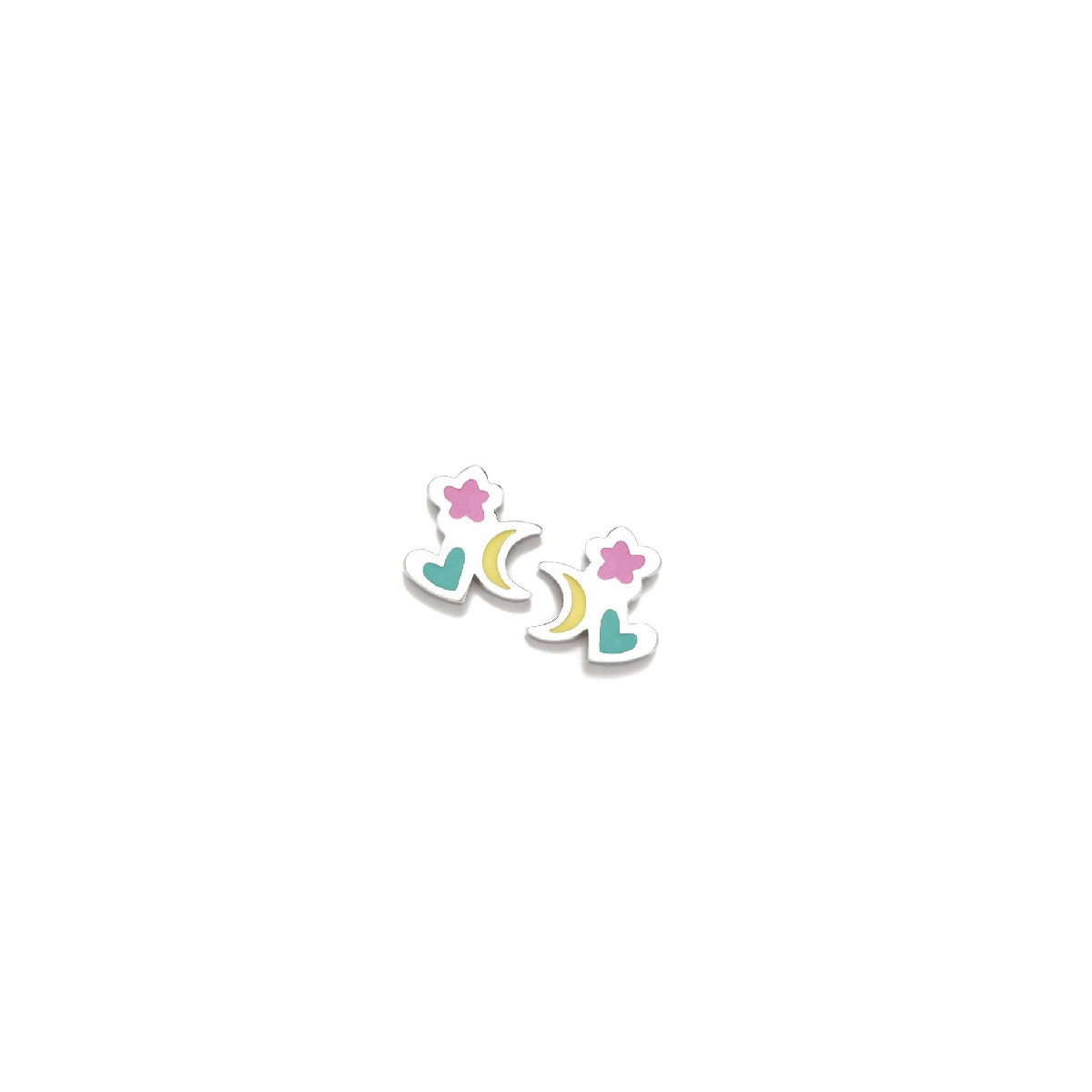 PENDIENTES AGATHA  MINICHARM ROSCA TRIO - 035MCH