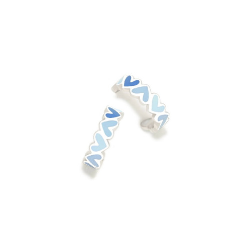 PENDIENTES AGATHA CRIOLLAS DEGRADEE AZULES - 315DEG