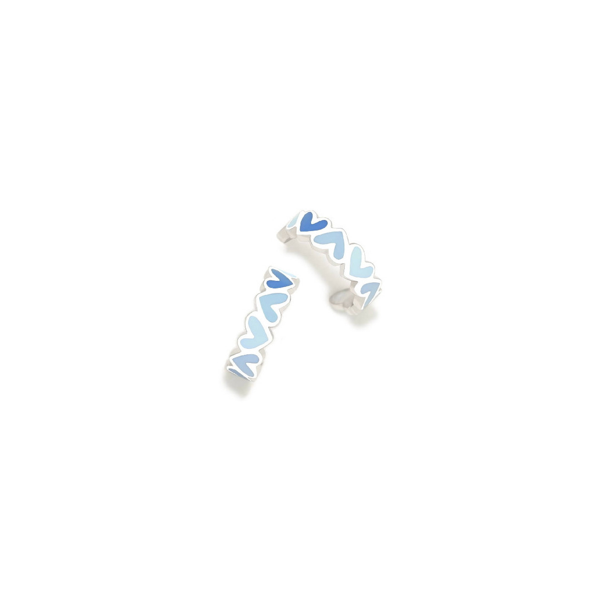 PENDIENTES AGATHA CRIOLLAS DEGRADEE AZULES - 315DEG