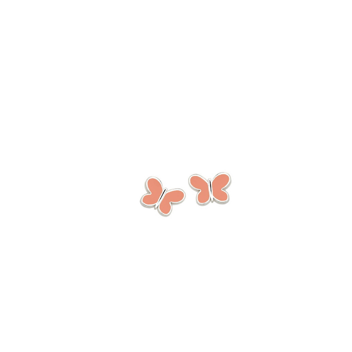 PENDIENTES AGATHA MARIPOSA CORAL - 095SPA