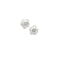PENDIENTES AGATHA CHARM FLOR PLATA - 076CHA