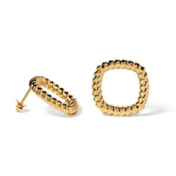 PENDIENTES SURE CUBIC ROP GOLDEN - 1123018200CCH