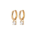 PENDIENTES SURE ARO CUBE GOLDEN - 910126402CH.2