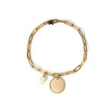 PULSERA SURE VICTORIA PEARLS GOLD - 10067A