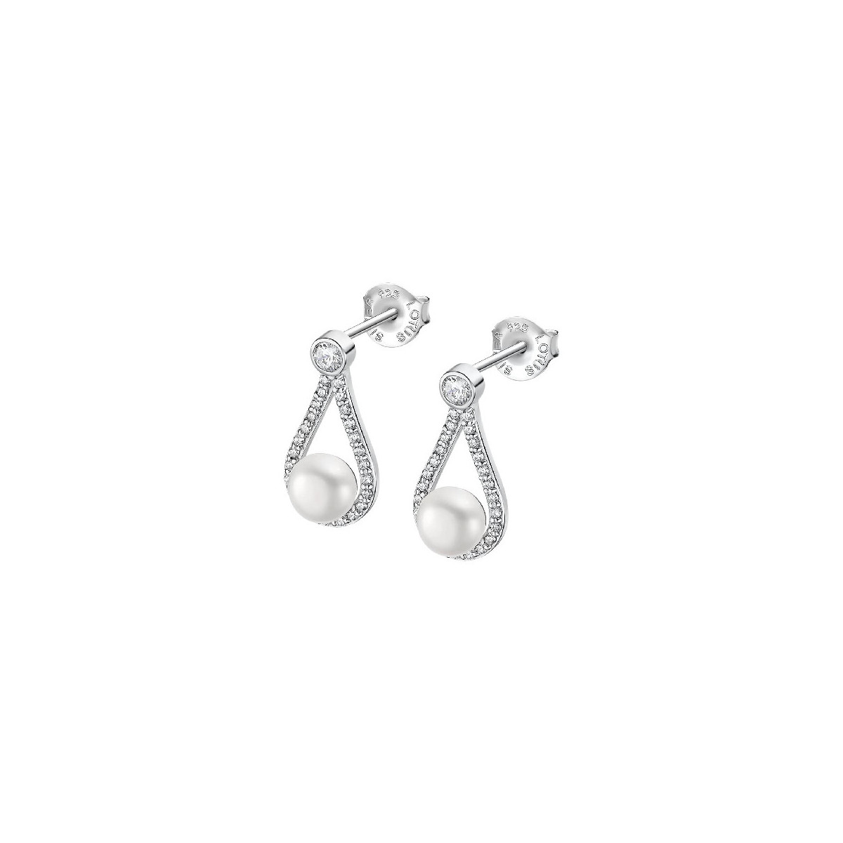 PENDIENTES LOTUS SILVER CON PERLA - LP3481-4/1
