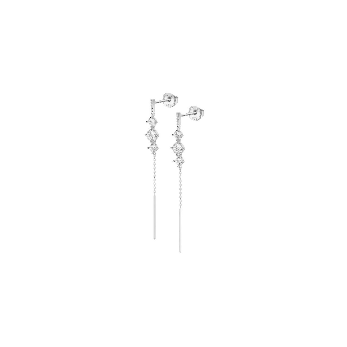 PENDIENTES LOTUS SILVER CADENA ELEGANTE - LP3688-4/1