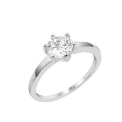 ANILLO LOTUS SILVER SOLITARIO PIEDRA - LP3740-3/112