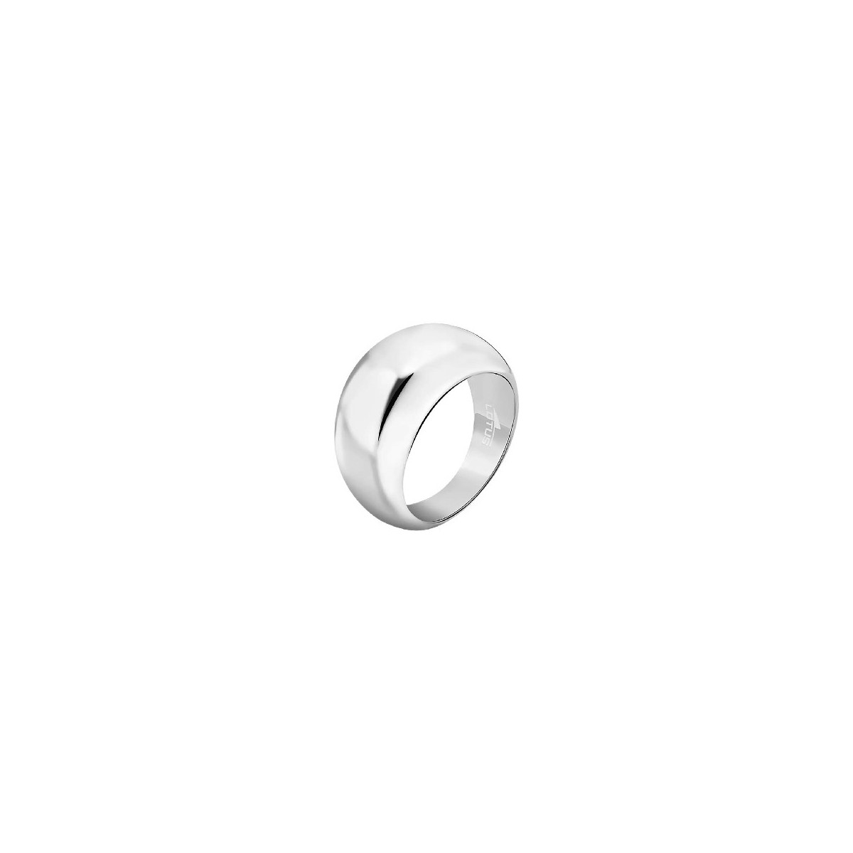 ANILLO LOTUS ASIMÉTRICO SILVER DE ACERO - LS2440-3/114