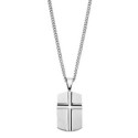 GARGANTILLA LOTUS STYLE FOR MEN URBAN DE ACERO - LS2279-1/1