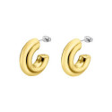 PENDIENTES LOTUS STYLE AROS GRUESOS - LS2414-4/2