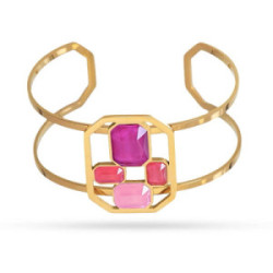 PULSERA ANARTXY BRAZALETE GOLD PIXELS - CPU029B