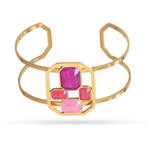 PULSERA ANARTXY BRAZALETE GOLD PIXELS - CPU029B