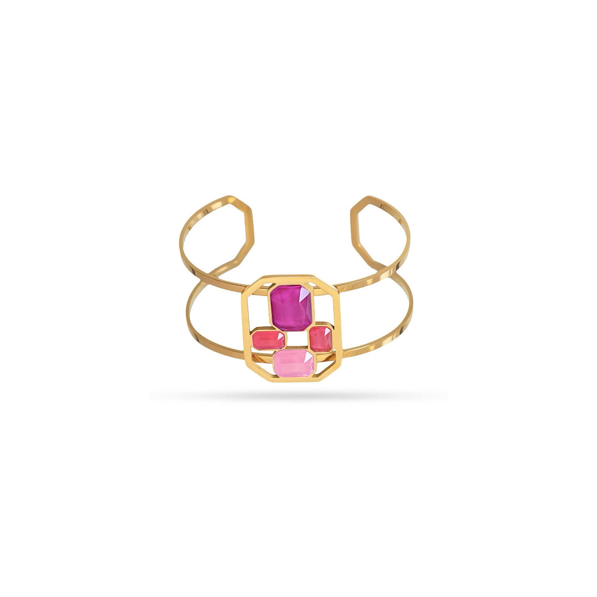 PULSERA ANARTXY BRAZALETE GOLD PIXELS - CPU029B