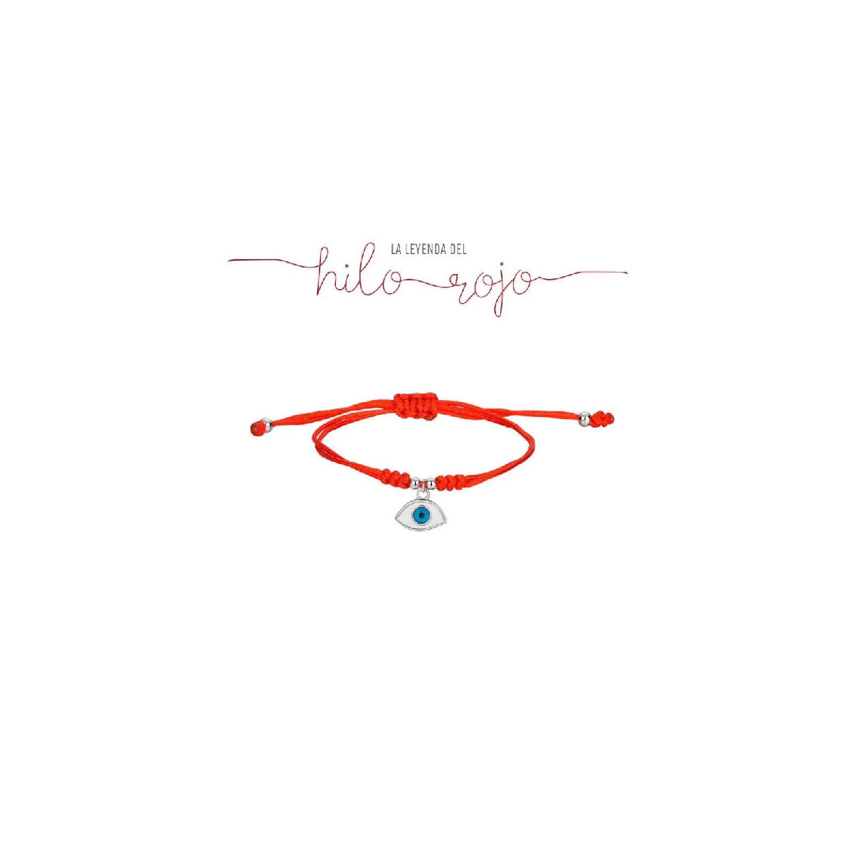 PULSERA PROMOJOYA HILO ROJO OJO ESMALTADO - 9116365