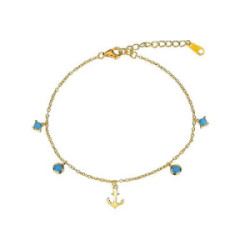 TOBILLERA PROMOJOYA TURQUESAS - 9120822
