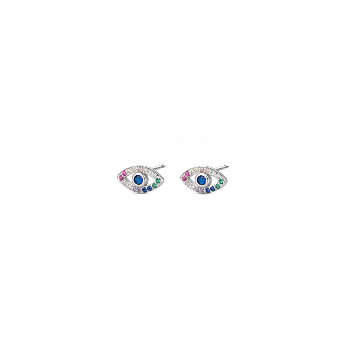 PENDIENTES PROMOJOYA OJO MULTICOLOR - 9119614