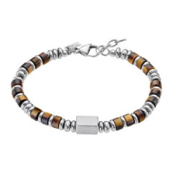 PULSERA FOR MEN LOTUS DE ACERO BOLAS - LS2448-2/1