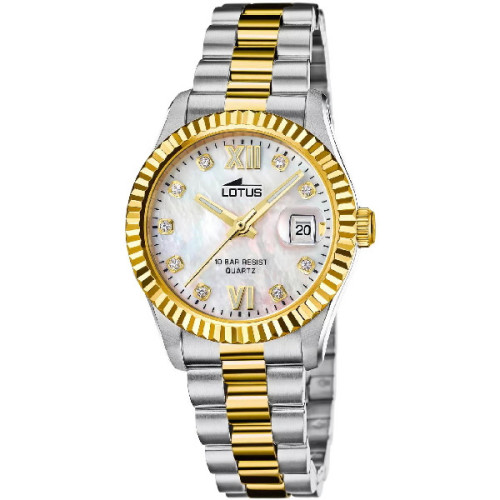 RELOJ LOTUS FOR HER DORADO Y NACAR - 18931/1