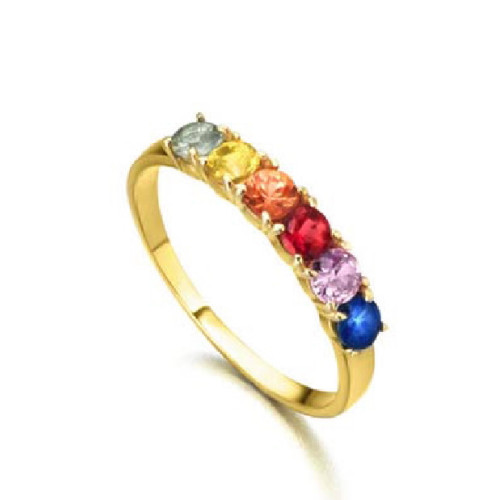 ANILLO LE CARRE ZAFIROS - GA194ES.15