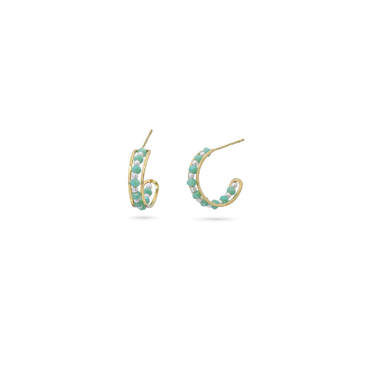 PENDIENTES ANARTXY LIFT VERDE - DPE001AT