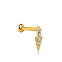 PIERCING LE CARRE STAR DAGA - GB196OA.00