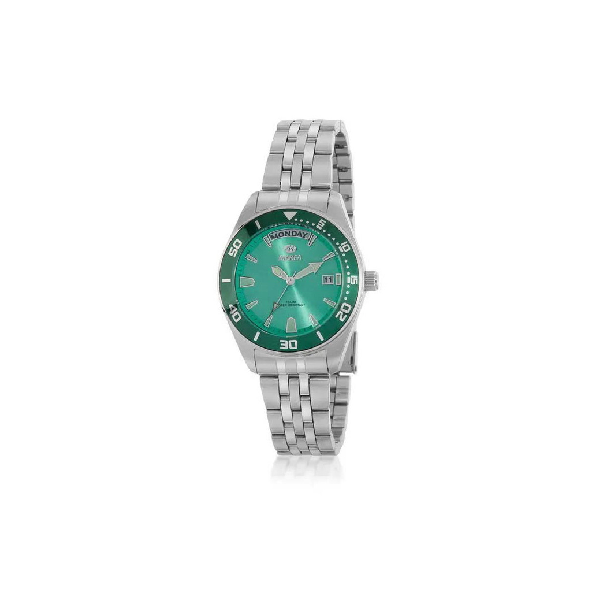 RELOJ MAREA VEDE Y PLATA CLÁSICO - B36203/3