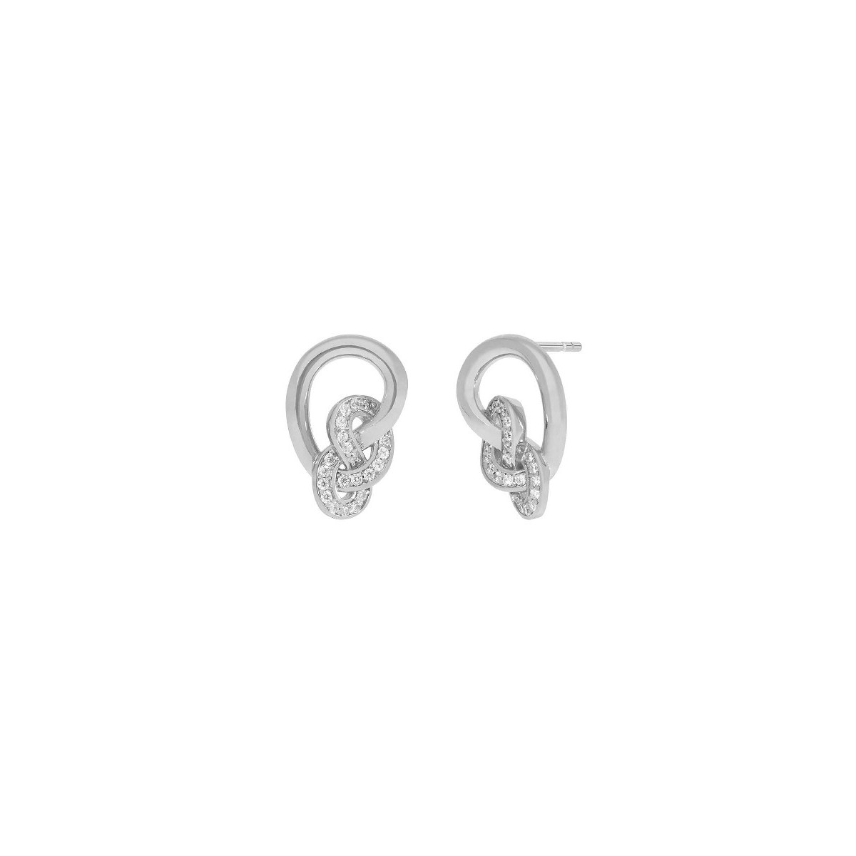 PENDIENTES MAREA NUDO - D03201/AM