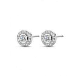 PENDIENTES PROMOJOYA CIRCONITAS REDONDO - 9114765