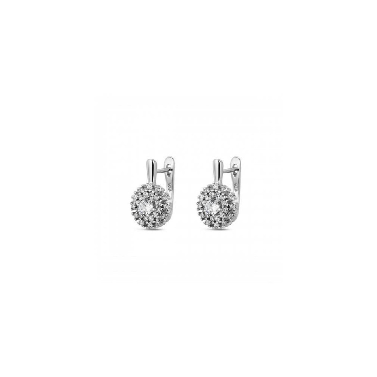 PENDIENTES PROMOJOYA CIRCONITAS REDONDO - 9121468