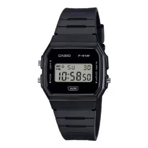 RELOJ CASIO CABALLERO DIGITAL - F-91WB-1AEF