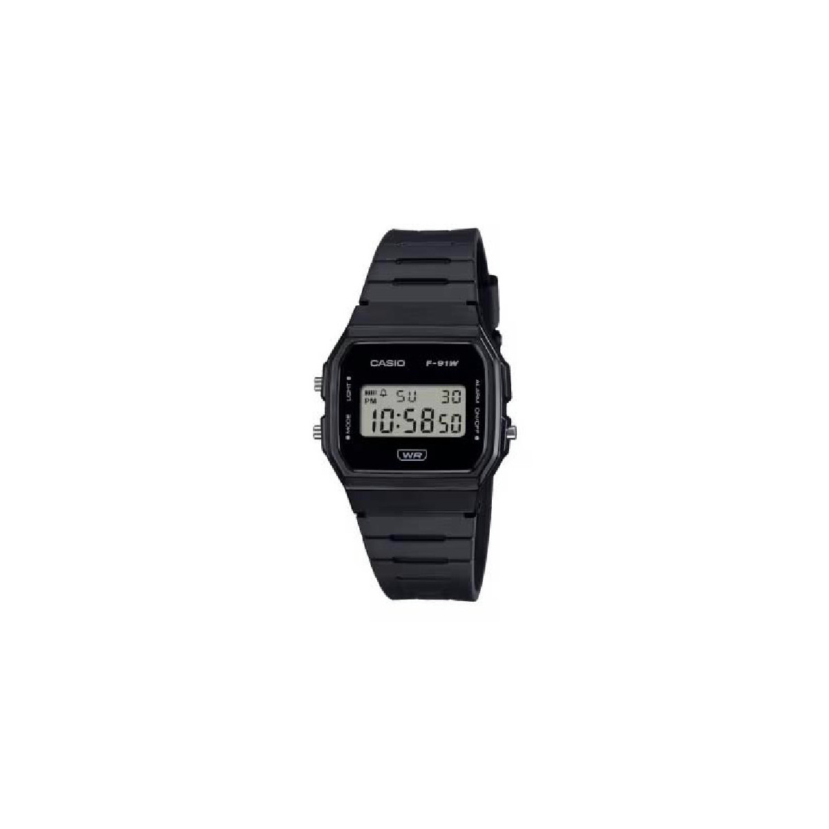 RELOJ CASIO CABALLERO DIGITAL - F-91WB-1AEF