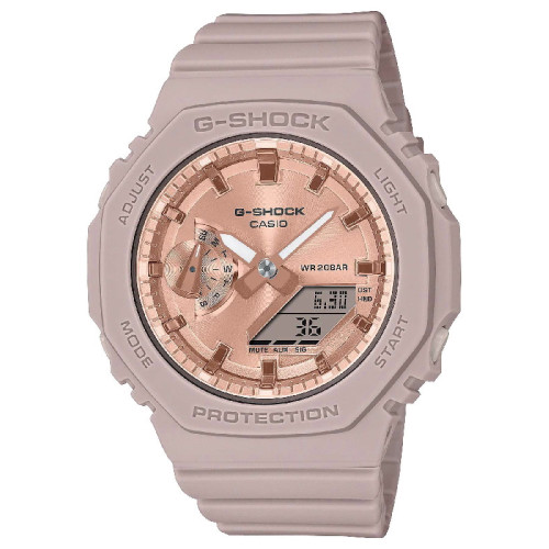 RELOJ CASIO CABALLERO GSHOCK PINK - GMA-S2100MD-4AER