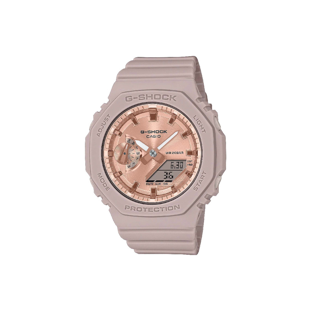 RELOJ CASIO CABALLERO GSHOCK PINK - GMA-S2100MD-4AER