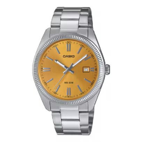 RELOJ CASIO CABALLERO AMARILLO - MTP-1302PD-9AVEF