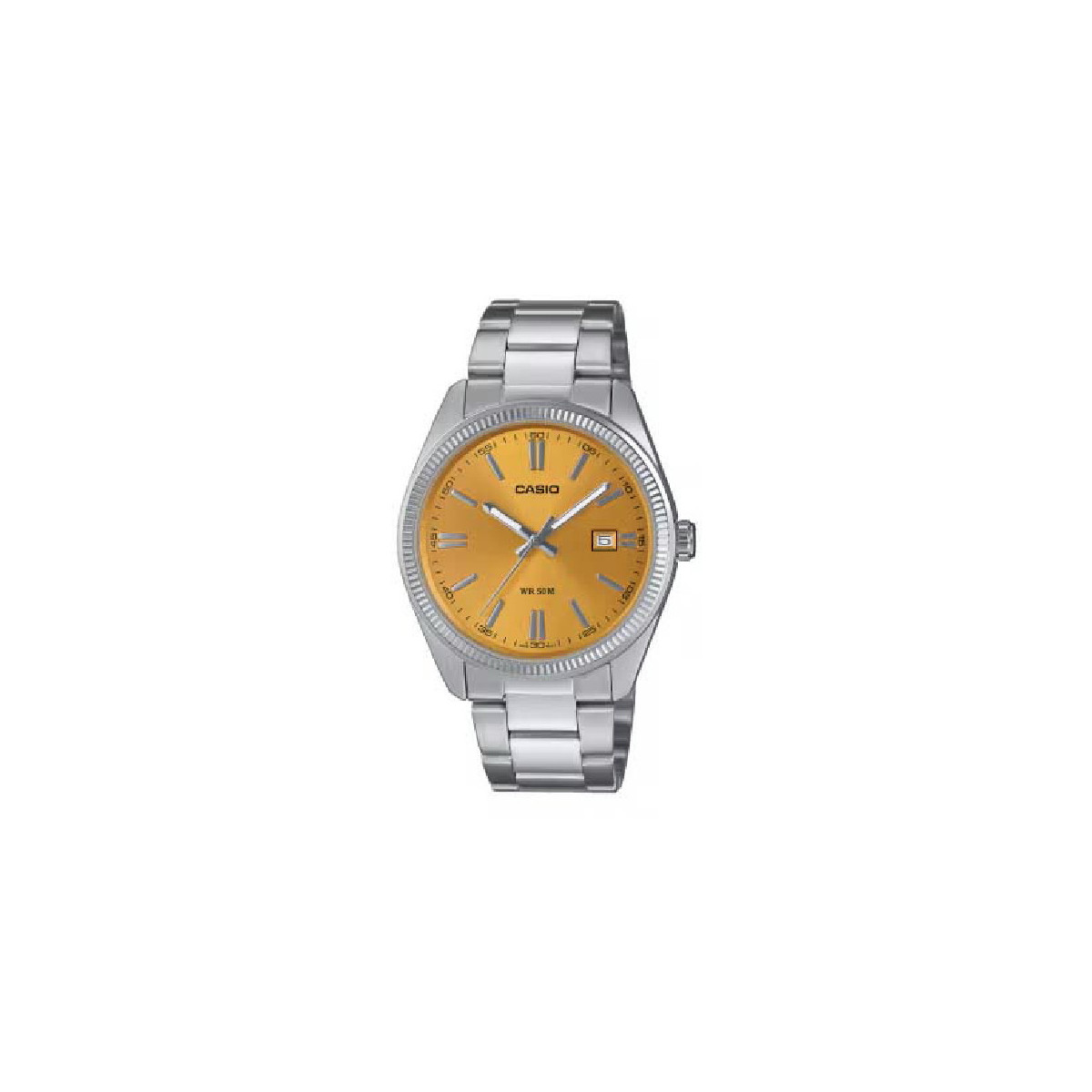 RELOJ CASIO CABALLERO AMARILLO - MTP-1302PD-9AVEF
