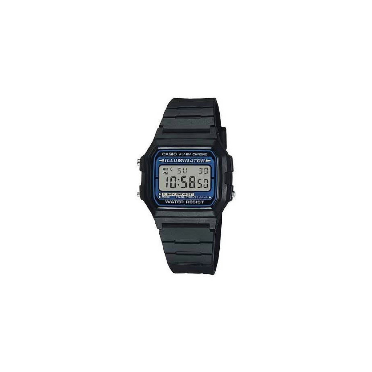 RELOJ CASIO CABALLERO ILLUMINATOR CLASSIC - F-105W-1AWYEF