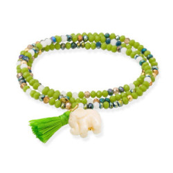 PULSERA MARINA GARCIA SUMMER COLLECTION PISTACHO - 90803UZ